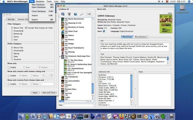 After my contributions: proper Mac OS X integration with Aqua widgets and Application Bundle