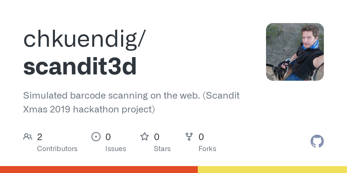  Simulated barcode scanning on the web. (Scandit Xmas 2019 hackathon project)