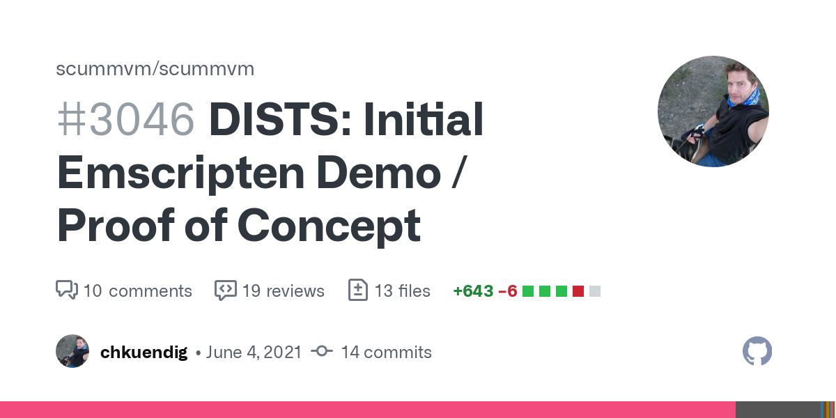 DISTS: Initial Emscripten Demo / Proof of Concept