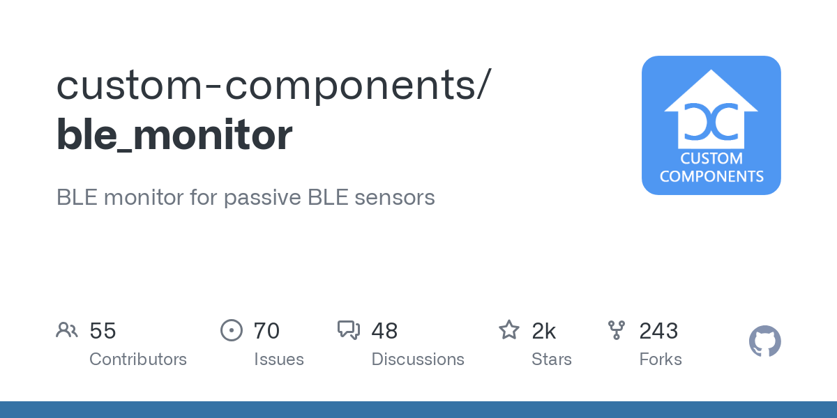 BLE monitor for passive BLE sensors