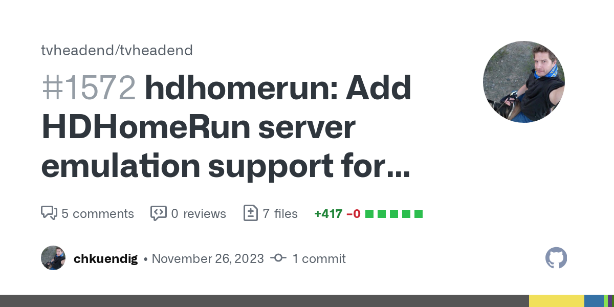 hdhomerun: Add HDHomeRun server emulation support for LiveTV only